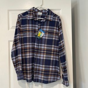 Columbia Plaid flannel shirt